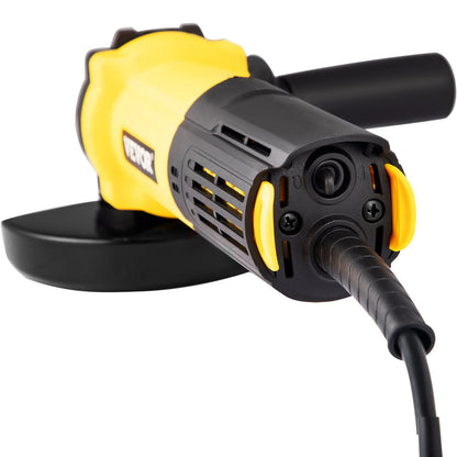 VEVOR Angle Grinder, 4-1/2 Inch Powerful Grinder Tool 11Amp Power Grinder with Paddle Switch and 360?? Rotational Guard, 12000Rpm Power Angle Grinders for Cutting and Grinding Metal, Stone, Wood, Etc